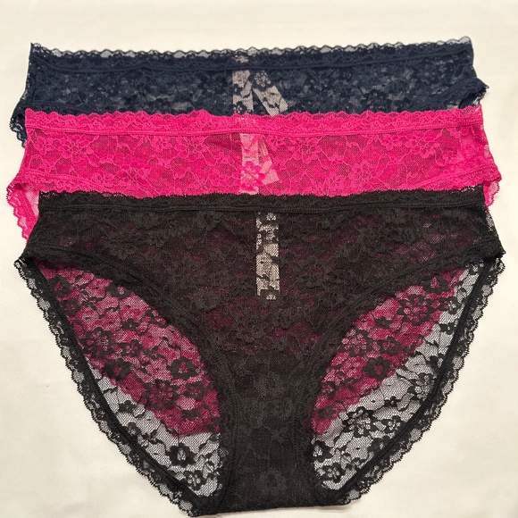 Victoria's Secret Other - Victoria’s Secret Sexy Lace Bikini Panties   New With Tags